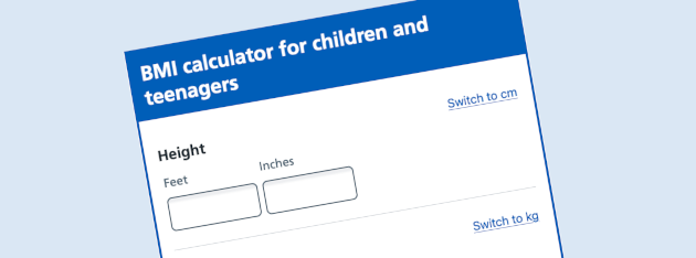 bmi for children and teens